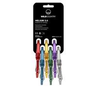 Moschettoni Wild Country Helium 3.0 Rack 6 Pack Colore: mix1