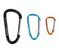 Moschettoni Zulu Mix 3-pack Colore: mix1