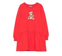 Moschino abito bambina in felpa rosso