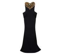 Moschino - Abito Lungo con Scollo a Cuore - - Dresses - Donna - Nero - S