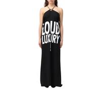 Moschino - Abito Lungo di Lusso in Enver Satin - - Dresses - Donna - Nero - S