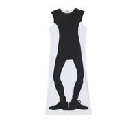 Moschino - Abito Trompe L'Oeil - - Dresses - Donna - Bianco - S