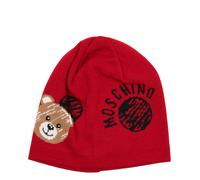 Moschino berretto donna teddy bear 65335M2801007 rosso Red lana cuffia cappello