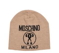 Moschino berretto uomo double question mark 60016M5146003 lana cappello cuffia