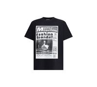 Moschino Black Cotton T-Shirt - L