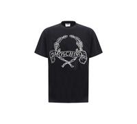 Moschino Black Cotton T-Shirt - L