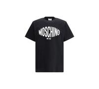 Moschino Black Cotton T-Shirt - L