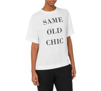 Moschino Blouse With Same Old Chic Embroidery White Taglia: 44 | Maglie Sportivi Outlet | Donna | Bianco