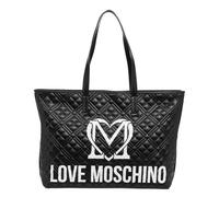 MOSCHINO Borsa donna Love shopping ecopelle trapuntata nero B25MO132 JC4376PP0LKR100A Grande
