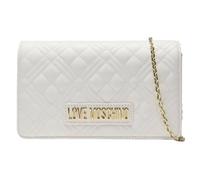 MOSCHINO Borsa donna Love spalla/tracolla ecopelle trapuntata bianco B24MO94 JC4079 Piccola