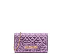 MOSCHINO Borsa donna Love spalla/tracolla ecopelle trapuntata lavanda B24MO67 JC4079 Piccola