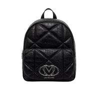 Moschino Borsa donna Love zaino stampa croco embossed nero Dimensioni borsa: Grande