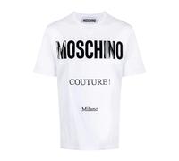Moschino - Casual Magliette in Cotone - - Tops - Uomo - Bianco - M