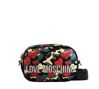 MOSCHINO CROSSBODY PU STAMPA CAMOUFLAGE/ NERO JC4107 225