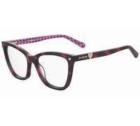 Moschino Donna Moschino MOL593 HT8 Montature da vista Acetato Havana Geometrica