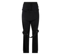 Moschino - Eleganti Pantaloni a Vita Alta - - Trousers - Uomo - Nero - M