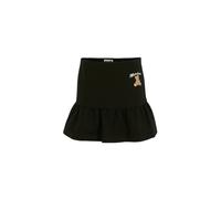 Moschino gonna corta bambina con balza nero