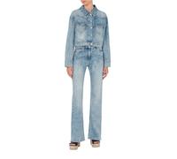 Moschino Heart Pockets Stretch Denim Jacket Blue Taglia: XXS | Giacche di jeans Outlet | Donna | Blu