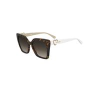 Love Moschino MOL067/S 9VO/HA, Avana, Acetate, Donne occhiali da sole 54