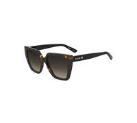 Love Moschino MOL088/S 086/HA, Avana, Acetate, Donne occhiali da sole 55