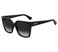 MOSCHINO Occhiali da Sole MOS079/S BLACK/DARK GREY SHADED 57/17/145 donna