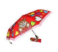 Moschino - Ombrello Pieghevole Cuore e Orso - - Accessories - Donna - Multicolore - ONE SIZE
