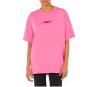 Moschino Organic Jersey T-shirt Logo Embroidery Pink Taglia: S | Maglie Sportivi Outlet | Donna | Rosa