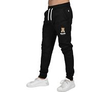 Moschino Pantalone Felpa Nero Uomo ES23MO04 V1A6886 (XS)