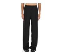 Moschino - Pantaloni Larghi Couture in Lana - - Trousers - Uomo - Nero - S
