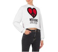 Moschino Peace & Love Cotton Sweatshirt White Taglia: L | Maglioni Outlet | Donna | Bianco
