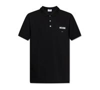 Moschino - Polo con logo - - Tops - Uomo - Nero - L