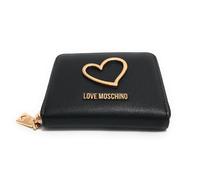 Moschino Portafoglio donna Love zip around nero AS26MO02 JC5507PP1OLQ0000 colore: NERO