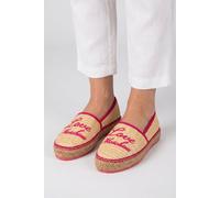 Love Moschino SCARPAD.ESPA25 Paglia Nat/NAST.FUXI