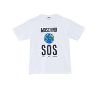 Moschino - S.o.s T-Shirt - - Tops - Donna - Bianco - L