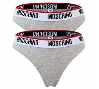 MOSCHINO Slip grigio / rosso sangue / nero / bianco Donna MOSCHINO S grigio / rosso sangue / nero / bianco