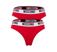 MOSCHINO Slip Set 2 Pack Logo 232V6A13834402 Rosso