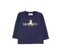 Moschino T-shirt neonato manica lunga blu 6/9m