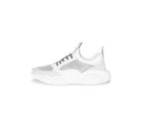 Moschino Teddy Run Sneaker In Mesh, Calfskin And Split Leather White Taglia: 40 | Scarpe da Corsa Outlet | Donna | Bianco