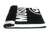 Moschino Telo mare logo nero cotone C23MO25 A7406 5949 MULTICOLORE