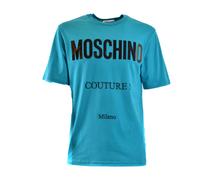 Moschino, ,Tops ,Uomo ,Blu ,S Eleva il tuo guardaroba casual con eleganti T-shirt