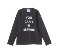 Moschino - You Can't Be Serious Tshirt Ls - - Tops - Uomo - Nero - M