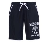 MoschinoMilano Costume da Bagno a Pantaloncino Lungo Logo Uomo (SY1185)