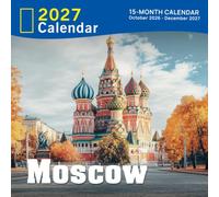 Moscow Calendar 2027: Grand Architecture and Rich Cultural Heritage