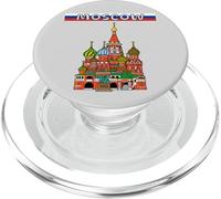 Moscow City Landmark con iconica architettura russa arte PopSockets PopGrip per MagSafe