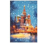 Moscow Notebook: Journal | Planner | Notebook | Sketchbook | Moscow | Russia | Travel Memories | 100 Pages