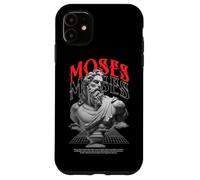Mosè Religious Christian Moses Statue Graphic Streetwear Custodia per iPhone 11