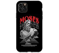 Mosè Religious Christian Moses Statue Graphic Streetwear Custodia per iPhone 11 Pro Max