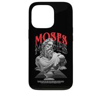 Mosè Religious Christian Moses Statue Graphic Streetwear Custodia per iPhone 13 Pro