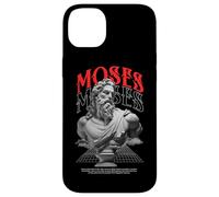 Mosè Religious Christian Moses Statue Graphic Streetwear Custodia per iPhone 14 Plus