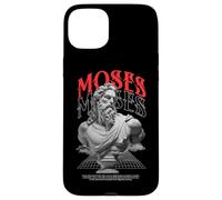 Mosè Religious Christian Moses Statue Graphic Streetwear Custodia per iPhone 15 Plus